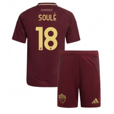 AS Roma Matias Soule #18 Hjemmedraktsett Barn 2024-25 Kortermet (+ korte bukser)